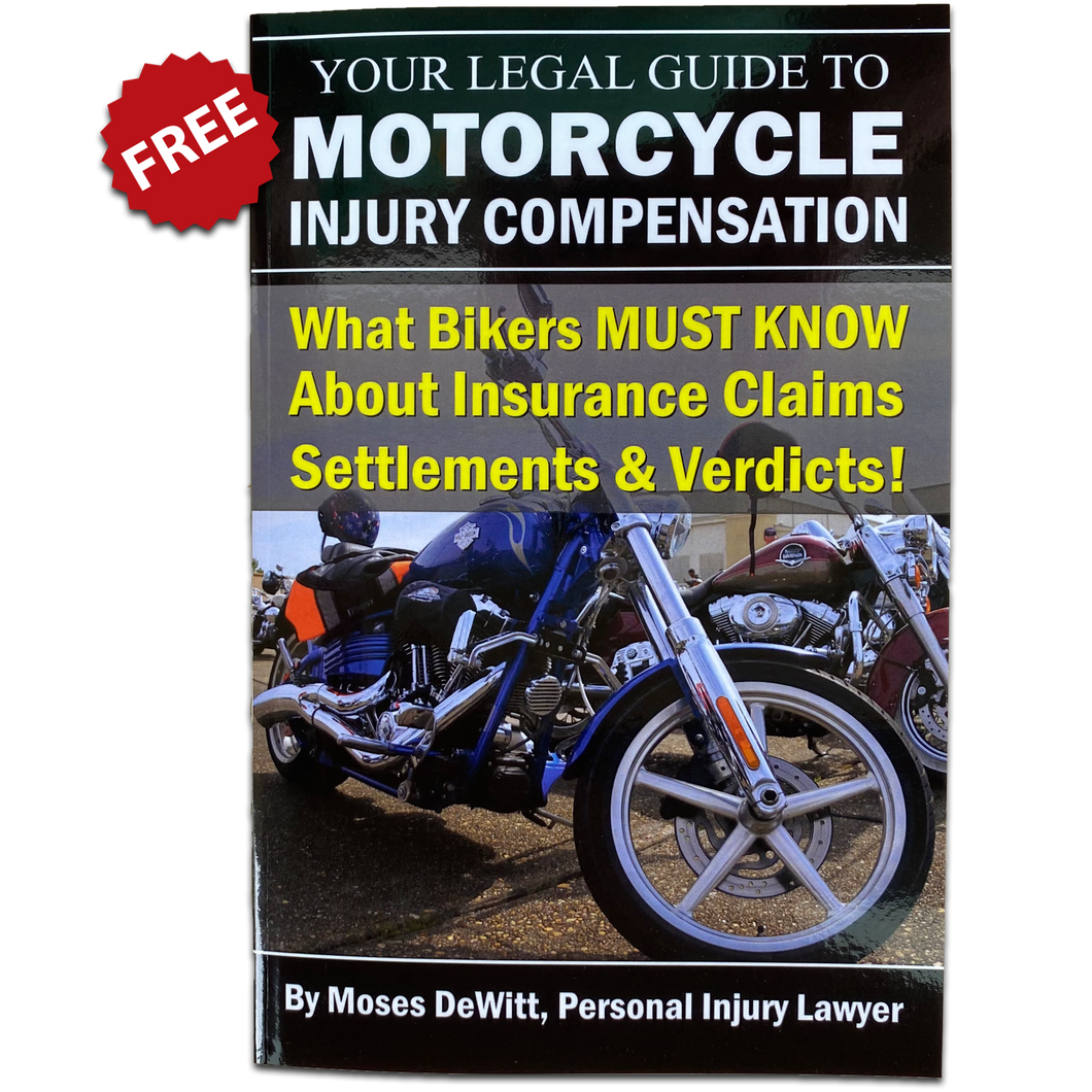 Your Legal Guide To Motorcycle Injury Compensation Book