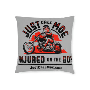 Motorcycle Moe Square Pillow