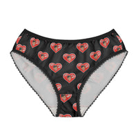 Valentine Black Women's Briefs