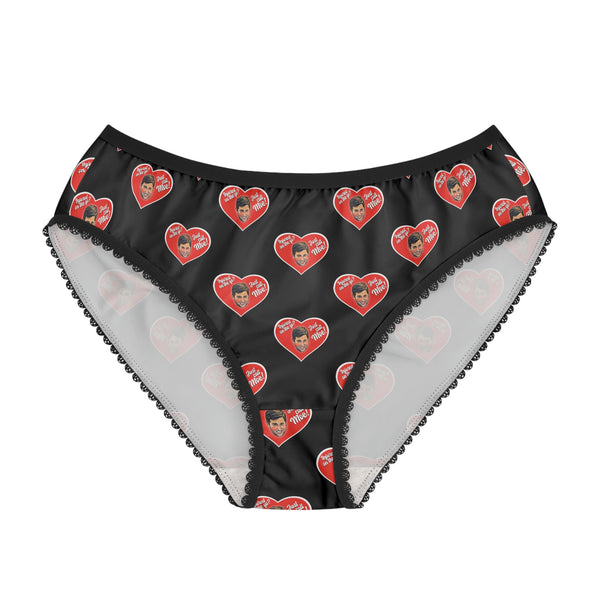 Valentine Black Women's Briefs