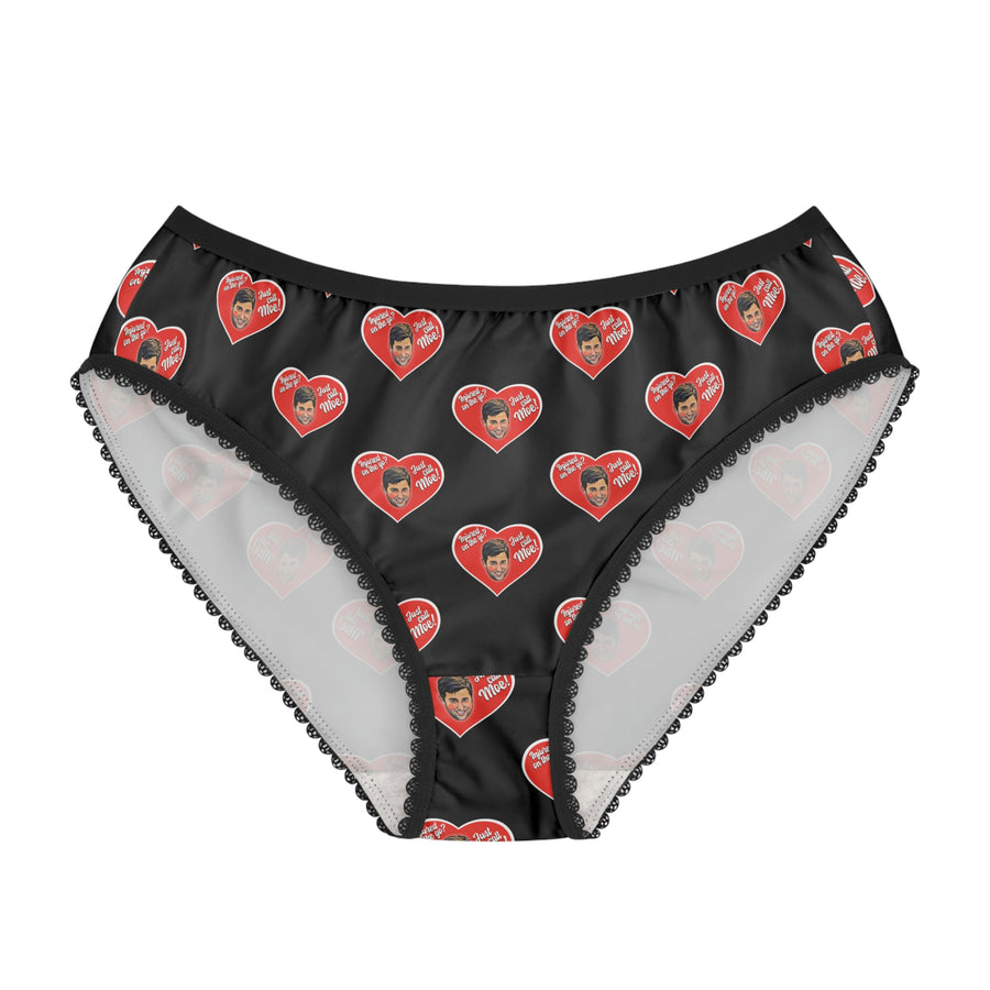 Valentine Black Women's Briefs