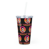 Hawaii Moe Plastic Tumbler with Straw