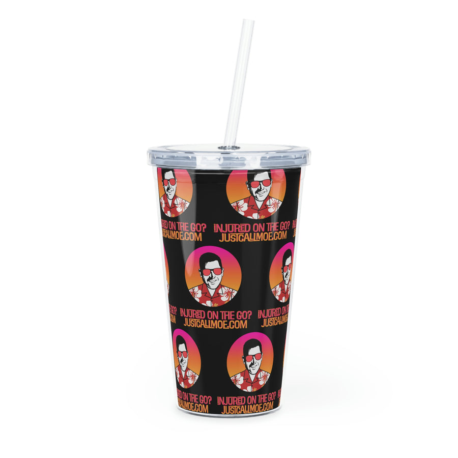 Hawaii Moe Plastic Tumbler with Straw