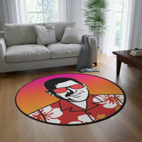 Hawaii Moe Round Rug