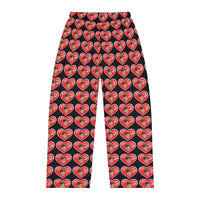 Valentine Black Men's Pajama Pants